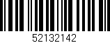 Código de barras (EAN, GTIN, SKU, ISBN): '52132142'