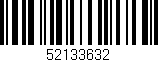 Código de barras (EAN, GTIN, SKU, ISBN): '52133632'
