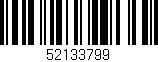Código de barras (EAN, GTIN, SKU, ISBN): '52133799'