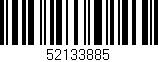 Código de barras (EAN, GTIN, SKU, ISBN): '52133885'