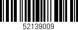 Código de barras (EAN, GTIN, SKU, ISBN): '52139009'