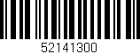 Código de barras (EAN, GTIN, SKU, ISBN): '52141300'