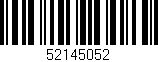 Código de barras (EAN, GTIN, SKU, ISBN): '52145052'