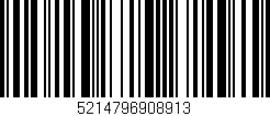 Código de barras (EAN, GTIN, SKU, ISBN): '5214796908913'