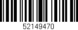 Código de barras (EAN, GTIN, SKU, ISBN): '52149470'