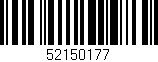 Código de barras (EAN, GTIN, SKU, ISBN): '52150177'