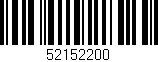 Código de barras (EAN, GTIN, SKU, ISBN): '52152200'