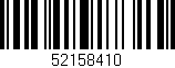 Código de barras (EAN, GTIN, SKU, ISBN): '52158410'