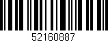 Código de barras (EAN, GTIN, SKU, ISBN): '52160887'