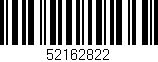 Código de barras (EAN, GTIN, SKU, ISBN): '52162822'