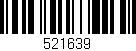 Código de barras (EAN, GTIN, SKU, ISBN): '521639'
