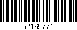 Código de barras (EAN, GTIN, SKU, ISBN): '52165771'