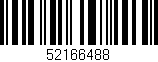 Código de barras (EAN, GTIN, SKU, ISBN): '52166488'