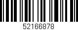 Código de barras (EAN, GTIN, SKU, ISBN): '52166878'