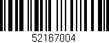 Código de barras (EAN, GTIN, SKU, ISBN): '52167004'