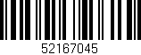Código de barras (EAN, GTIN, SKU, ISBN): '52167045'