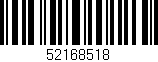 Código de barras (EAN, GTIN, SKU, ISBN): '52168518'