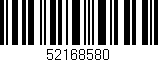 Código de barras (EAN, GTIN, SKU, ISBN): '52168580'