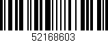 Código de barras (EAN, GTIN, SKU, ISBN): '52168603'