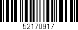 Código de barras (EAN, GTIN, SKU, ISBN): '52170917'