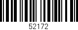 Código de barras (EAN, GTIN, SKU, ISBN): '52172'