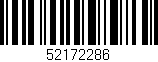 Código de barras (EAN, GTIN, SKU, ISBN): '52172286'