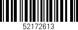 Código de barras (EAN, GTIN, SKU, ISBN): '52172613'
