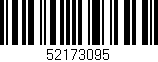 Código de barras (EAN, GTIN, SKU, ISBN): '52173095'