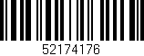 Código de barras (EAN, GTIN, SKU, ISBN): '52174176'