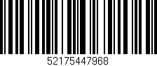 Código de barras (EAN, GTIN, SKU, ISBN): '52175447968'