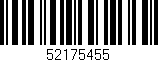 Código de barras (EAN, GTIN, SKU, ISBN): '52175455'