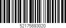 Código de barras (EAN, GTIN, SKU, ISBN): '52175693020'
