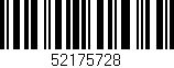 Código de barras (EAN, GTIN, SKU, ISBN): '52175728'