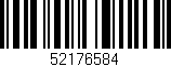 Código de barras (EAN, GTIN, SKU, ISBN): '52176584'