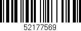 Código de barras (EAN, GTIN, SKU, ISBN): '52177569'