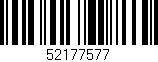 Código de barras (EAN, GTIN, SKU, ISBN): '52177577'