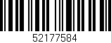 Código de barras (EAN, GTIN, SKU, ISBN): '52177584'
