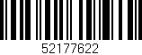 Código de barras (EAN, GTIN, SKU, ISBN): '52177622'