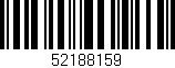 Código de barras (EAN, GTIN, SKU, ISBN): '52188159'