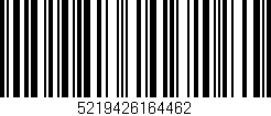 Código de barras (EAN, GTIN, SKU, ISBN): '5219426164462'