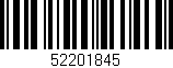 Código de barras (EAN, GTIN, SKU, ISBN): '52201845'