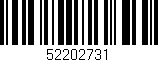 Código de barras (EAN, GTIN, SKU, ISBN): '52202731'