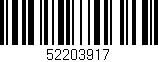 Código de barras (EAN, GTIN, SKU, ISBN): '52203917'