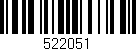 Código de barras (EAN, GTIN, SKU, ISBN): '522051'