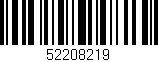 Código de barras (EAN, GTIN, SKU, ISBN): '52208219'
