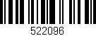 Código de barras (EAN, GTIN, SKU, ISBN): '522096'
