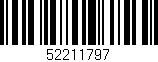 Código de barras (EAN, GTIN, SKU, ISBN): '52211797'