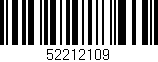Código de barras (EAN, GTIN, SKU, ISBN): '52212109'