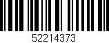 Código de barras (EAN, GTIN, SKU, ISBN): '52214373'