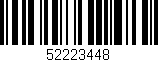 Código de barras (EAN, GTIN, SKU, ISBN): '52223448'